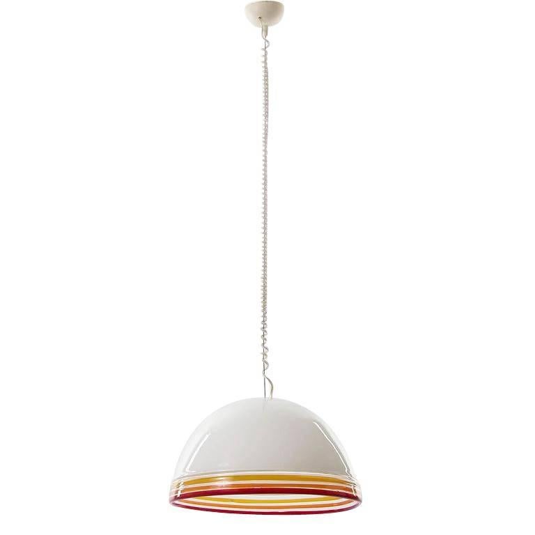 Italian Pendant Light by Roberto Pamio and Renato Toso for Leucos, 1970s In Excellent Condition In Hausmannstätten, AT