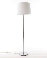 Two Kalmar Floor Lamps, Nickel Chrome, 1960s