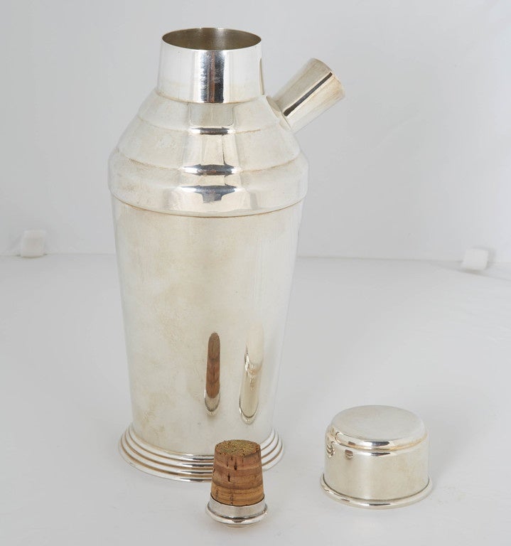 vintage martini shaker with spout