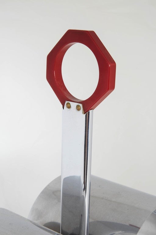 Norma Bell Magazine Rack In Excellent Condition For Sale In New York, NY
