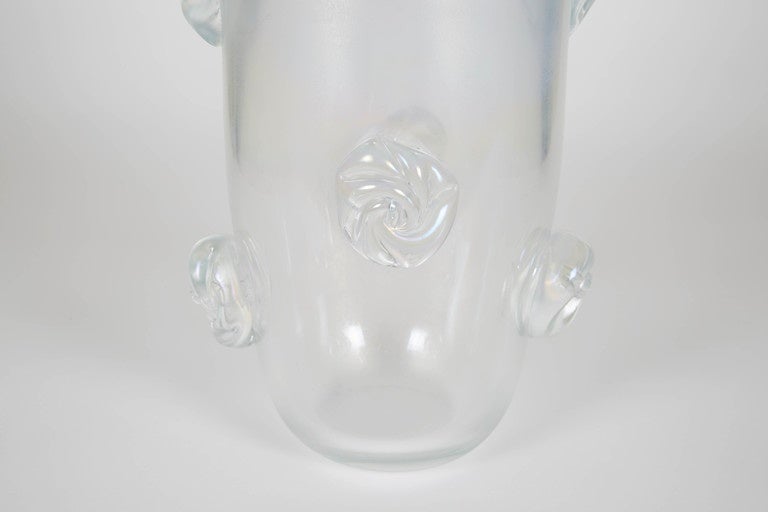 1950s Vintage Murano Vase In Excellent Condition For Sale In New York, NY