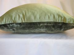 19th Century Silk Velvet Pillow