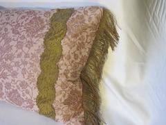 Fortuny Pillow with Antique Metallic Trims