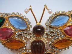 William De Lillo Butterfly Brooch, 1972