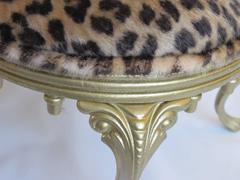 Leopard Petite Foot Stool