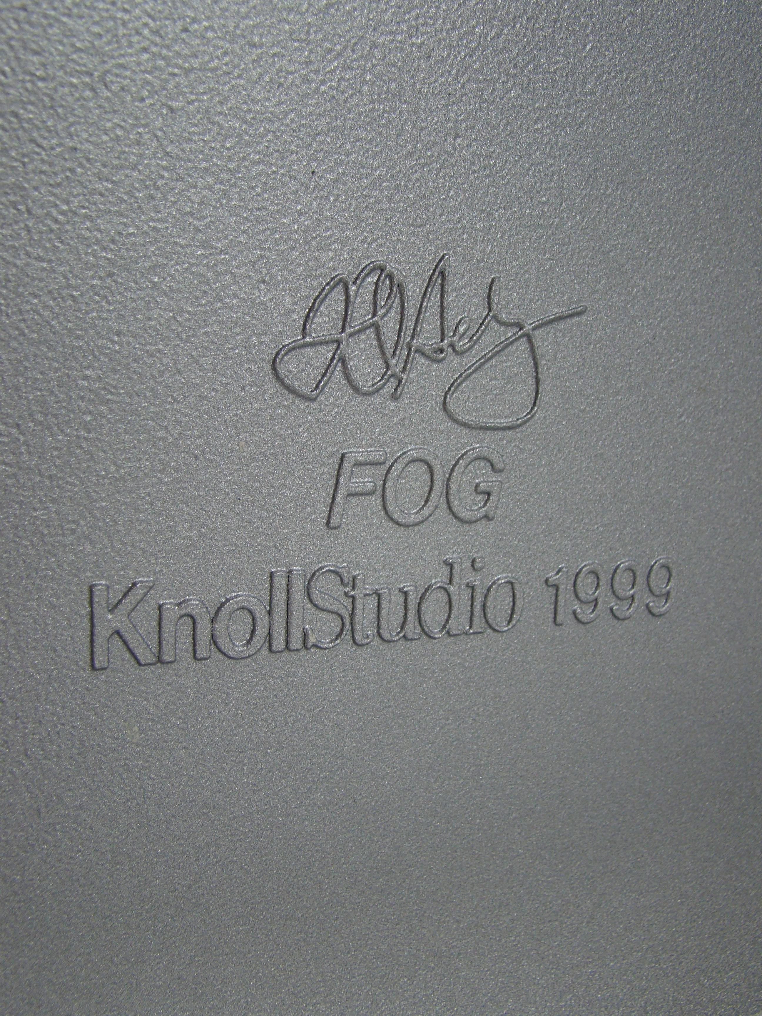 Frank Gehry for Knoll Studio Limited Edition Fog Bar Stools For Sale 3