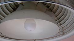 Modernist Art Deco Style Chrome Beehive Pendant Lamp