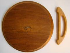 Teak/Oak Cheeseboard Set by Jens Quistgaard (JHQ) for Dansk, Denmark