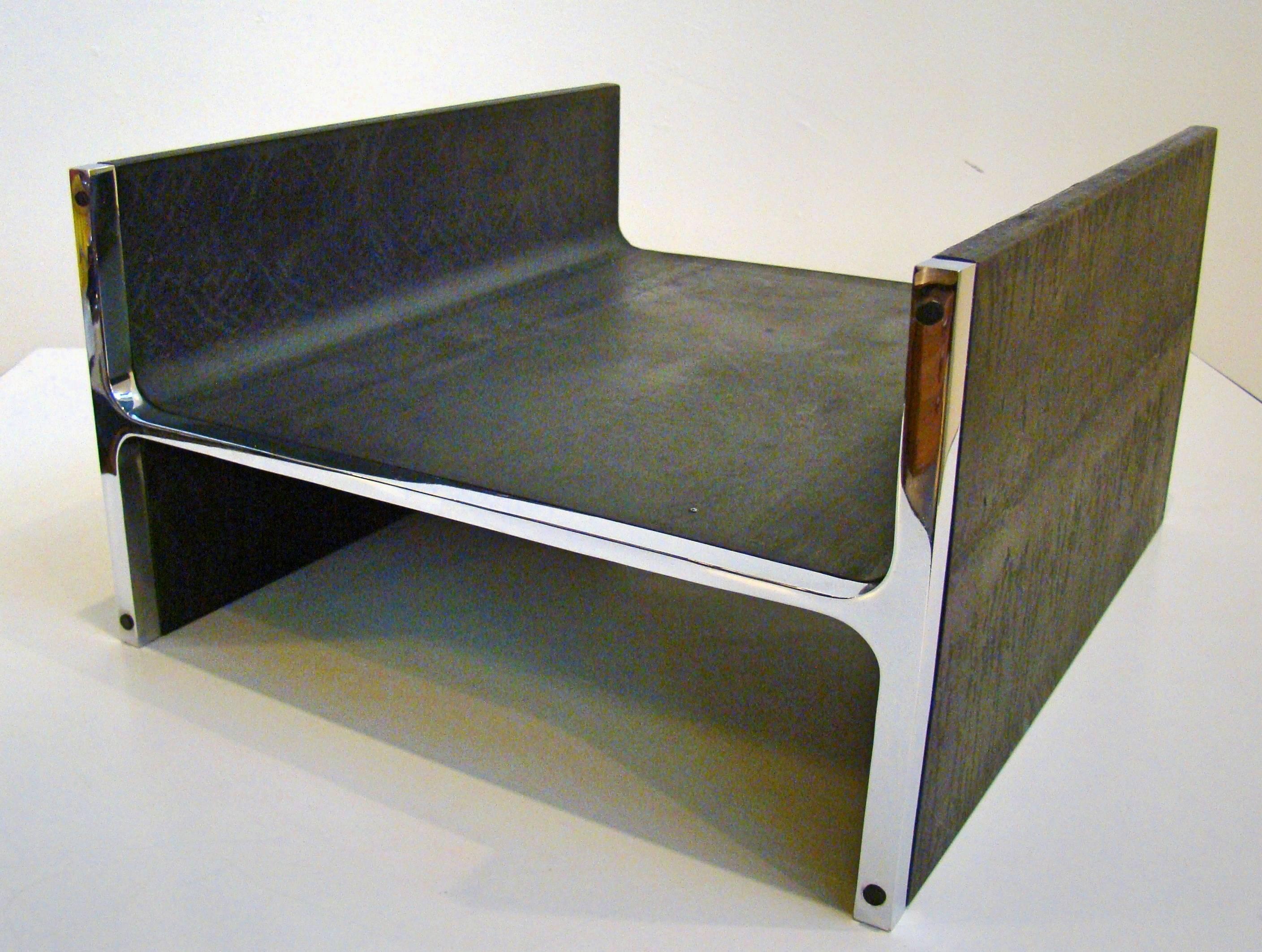 Mid-Century Modern Exquisite Bauhaus Inspired Steel Sculpture/Table by James Prestini