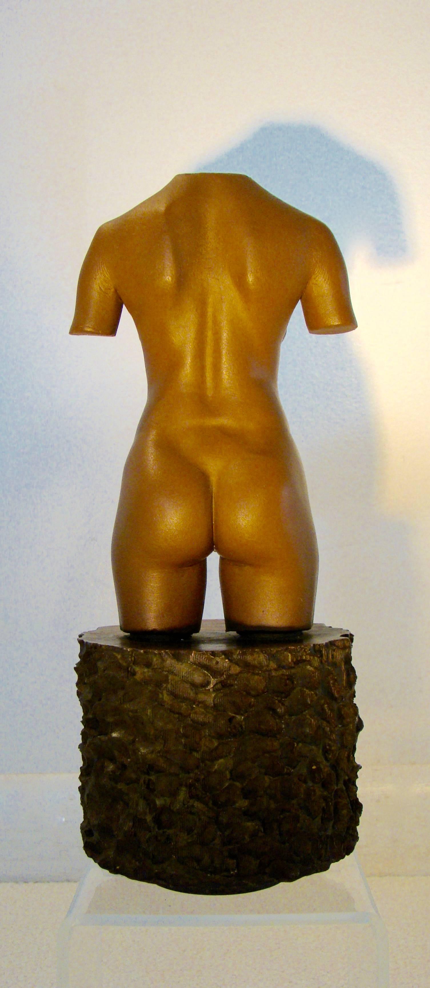 American Robert Graham Sculpture Torso, MOCA Edition in Solid Bronze, USA