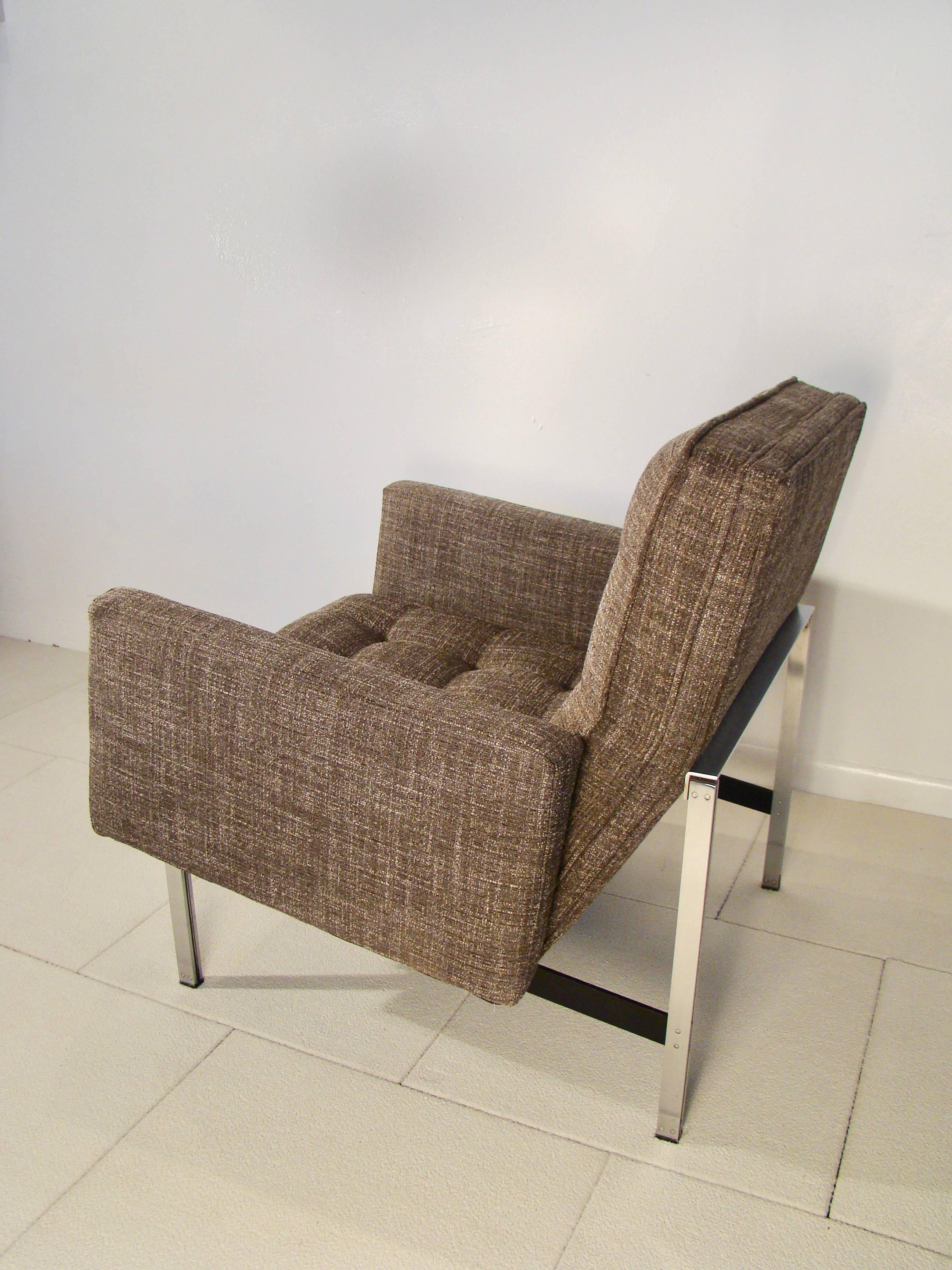 Florence Knoll Parallel Bar Armchair, USA In Excellent Condition For Sale In Denver, CO