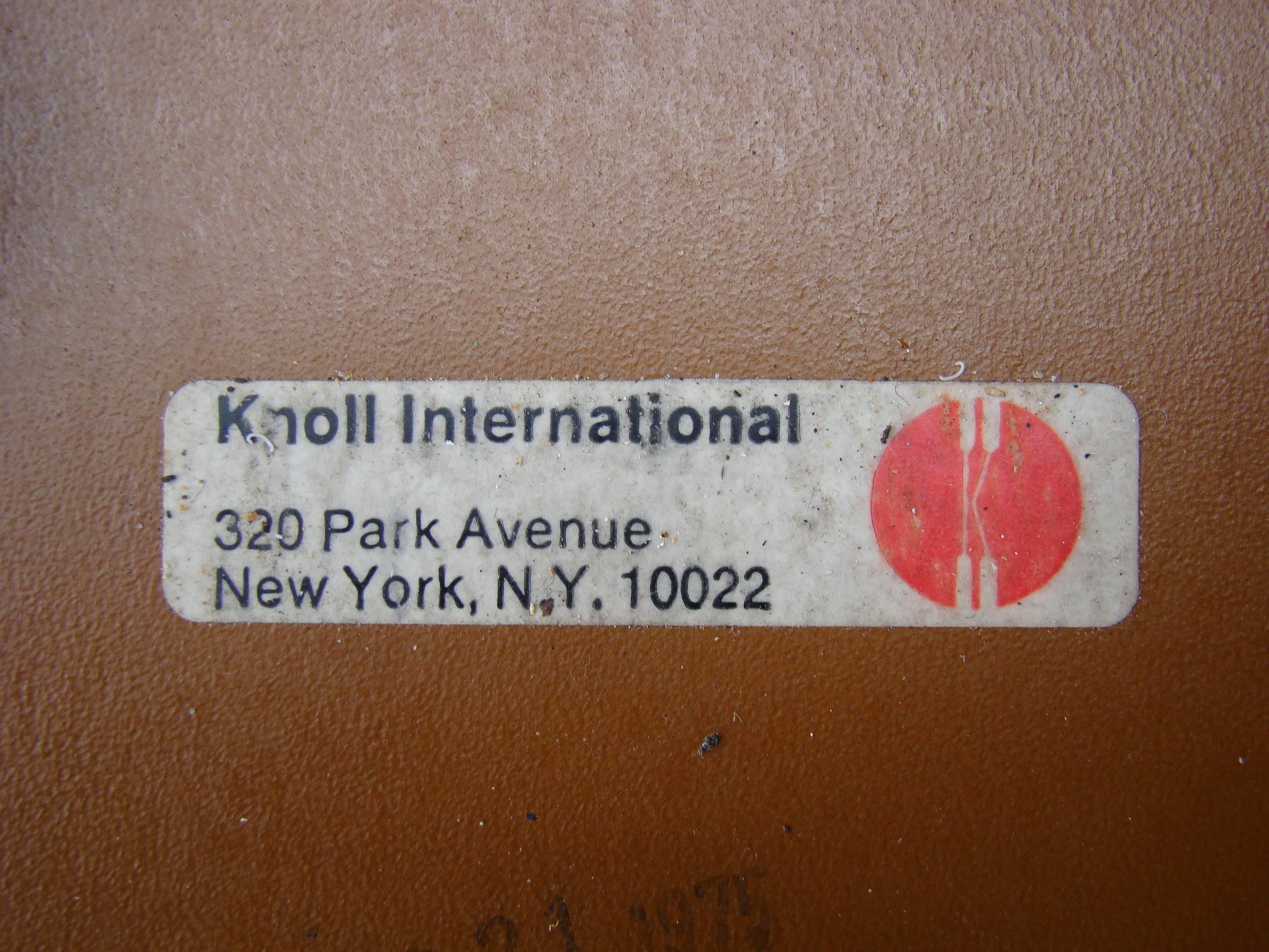 Metal Pair of Knoll Charles Pollack 