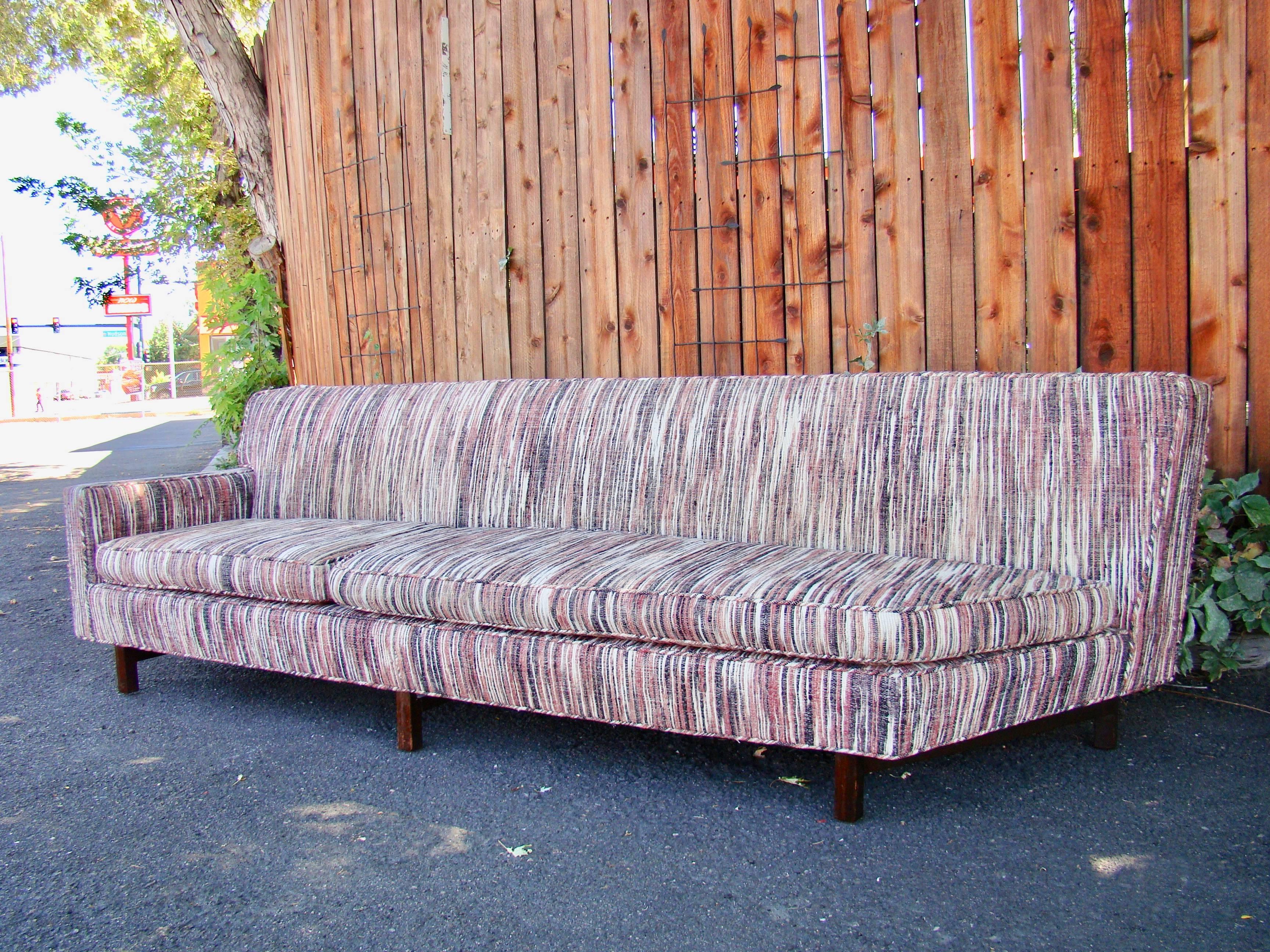 20th Century Edward Wormley for Dunbar '45-Degree' Sectional Sofa For Sale