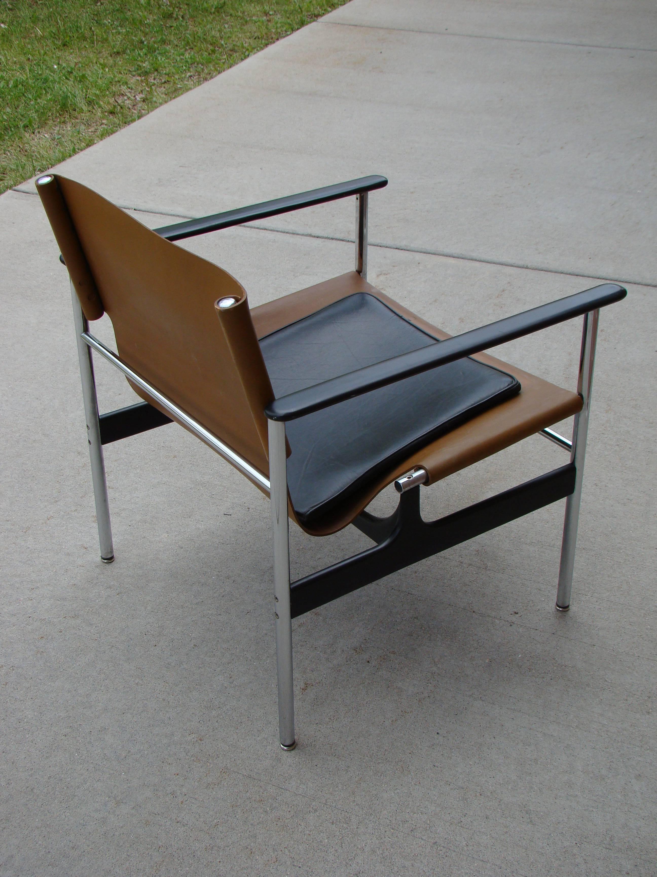 Mid-Century Modern Pair of Knoll Charles Pollack 