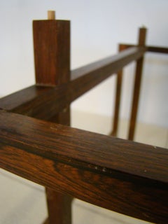 Danish Modern Rosewood Architectural Table by Henning Norgaard