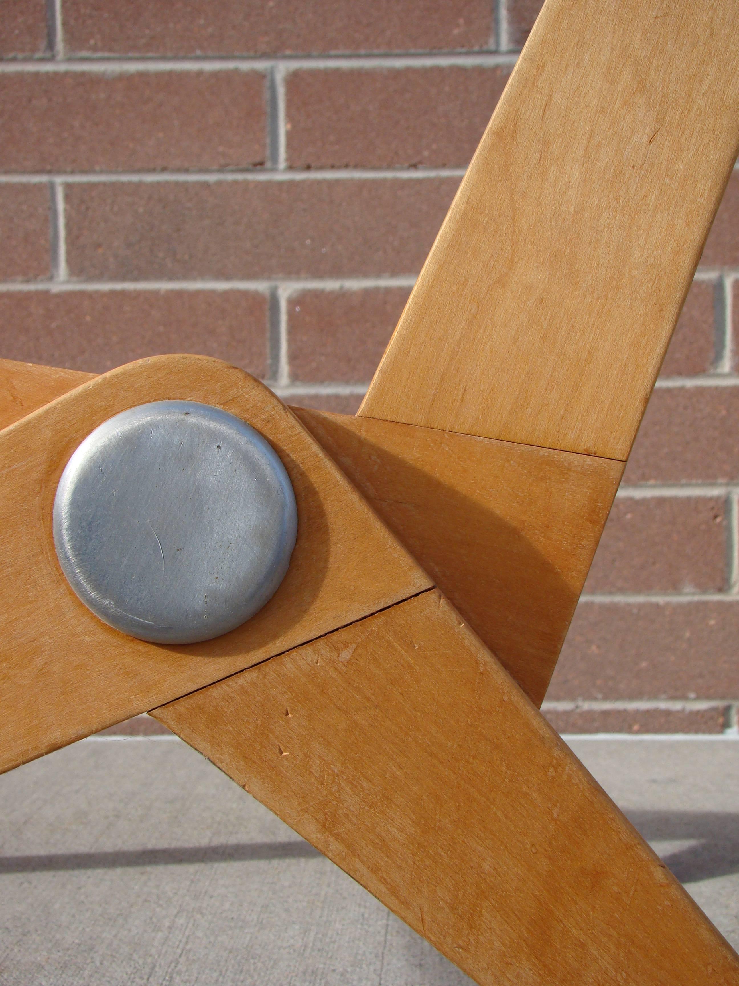 20th Century Pierre Jeanneret 'Scissor Chair' for Knoll International, USA For Sale