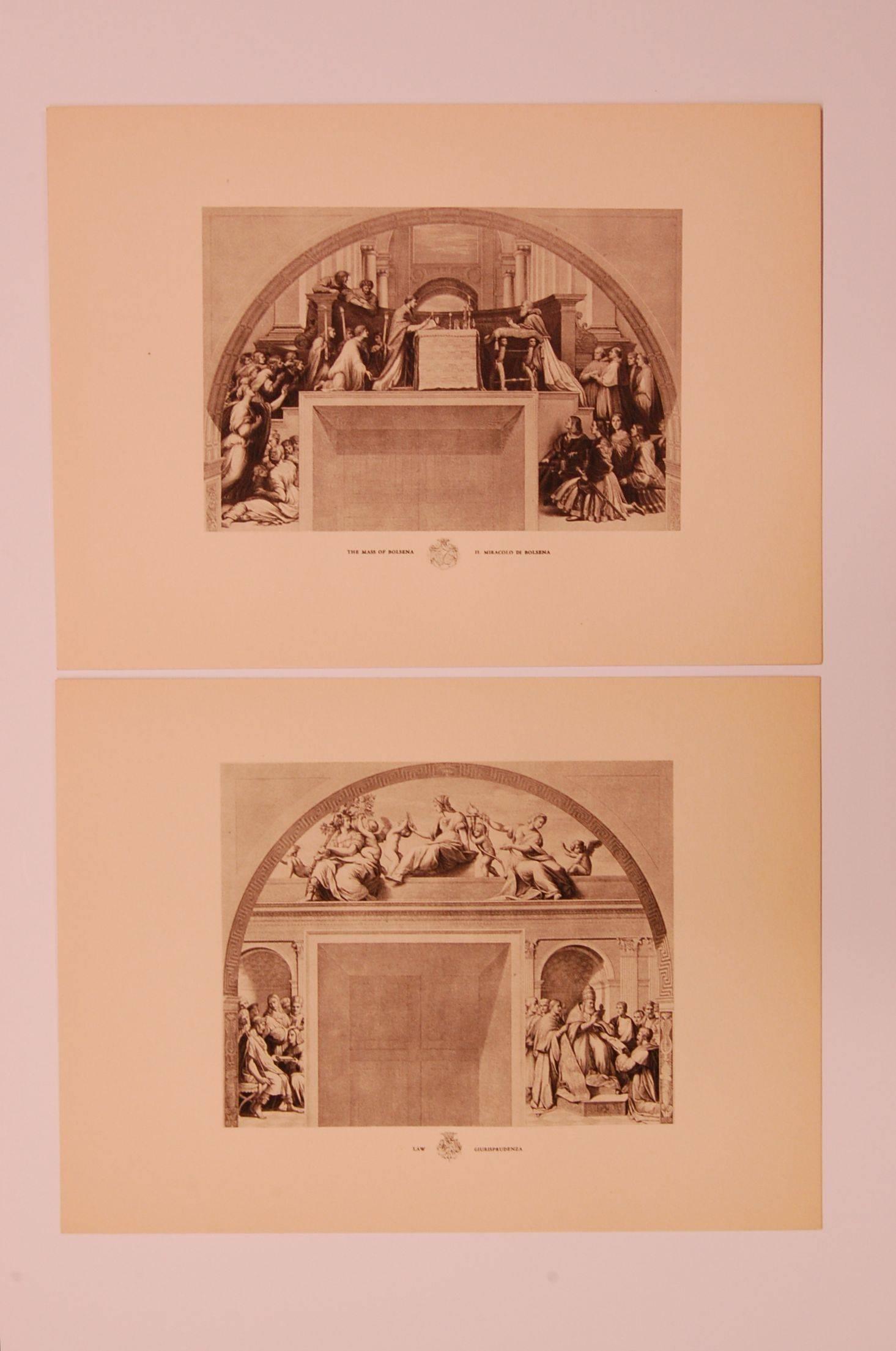 Classical Roman Set of Eight 20th Century Prints Depicting Ancient Roman Events For Sale
