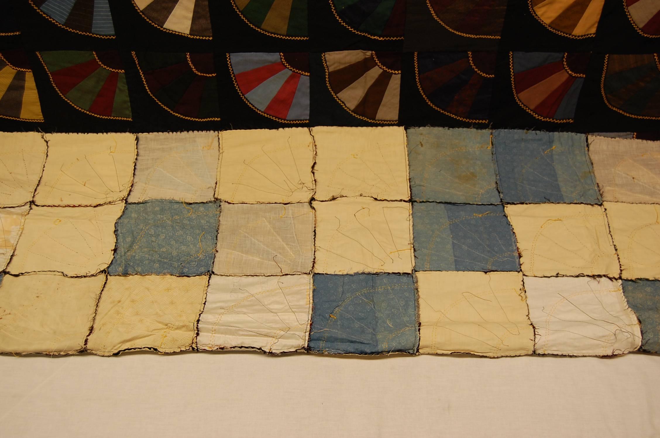 American Cotton Quilt, circa 1900 3