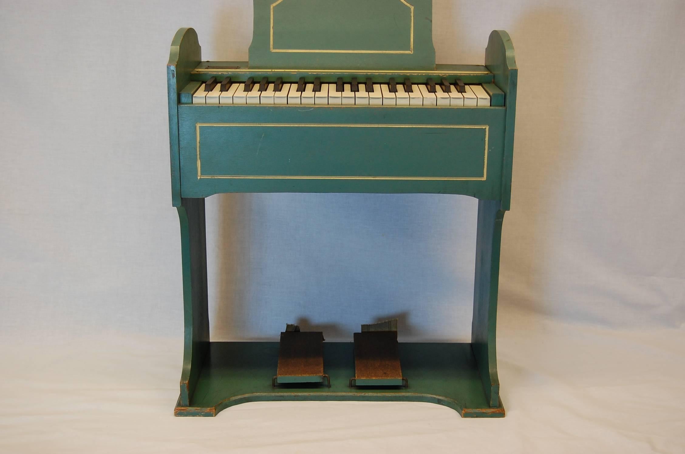 Folk Art Childs Pump Organ circa 1940 by the Estey Organ Corporation
