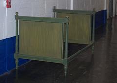 Late 19th Century, French, Daybed in Green Paint