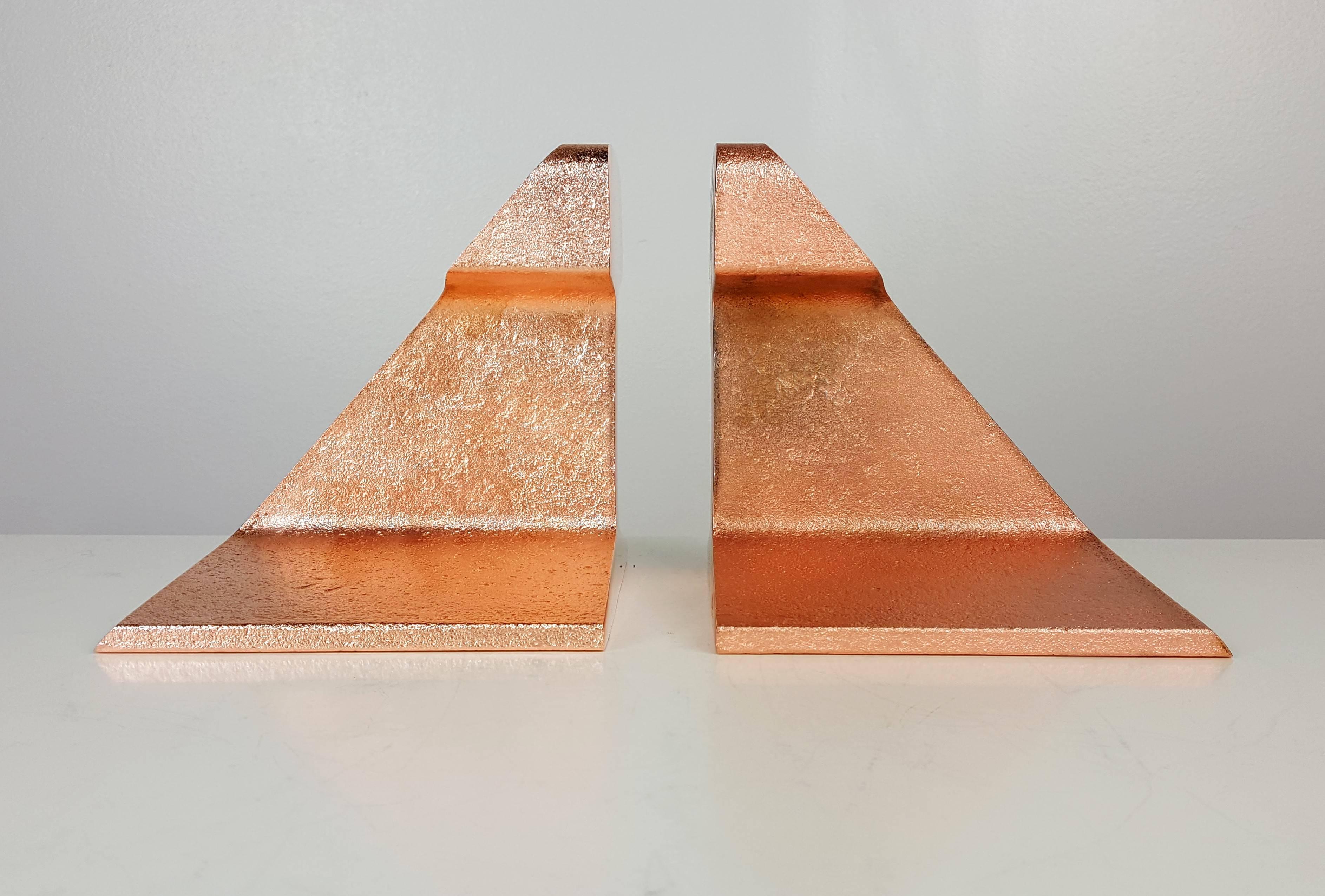 rose gold bookends