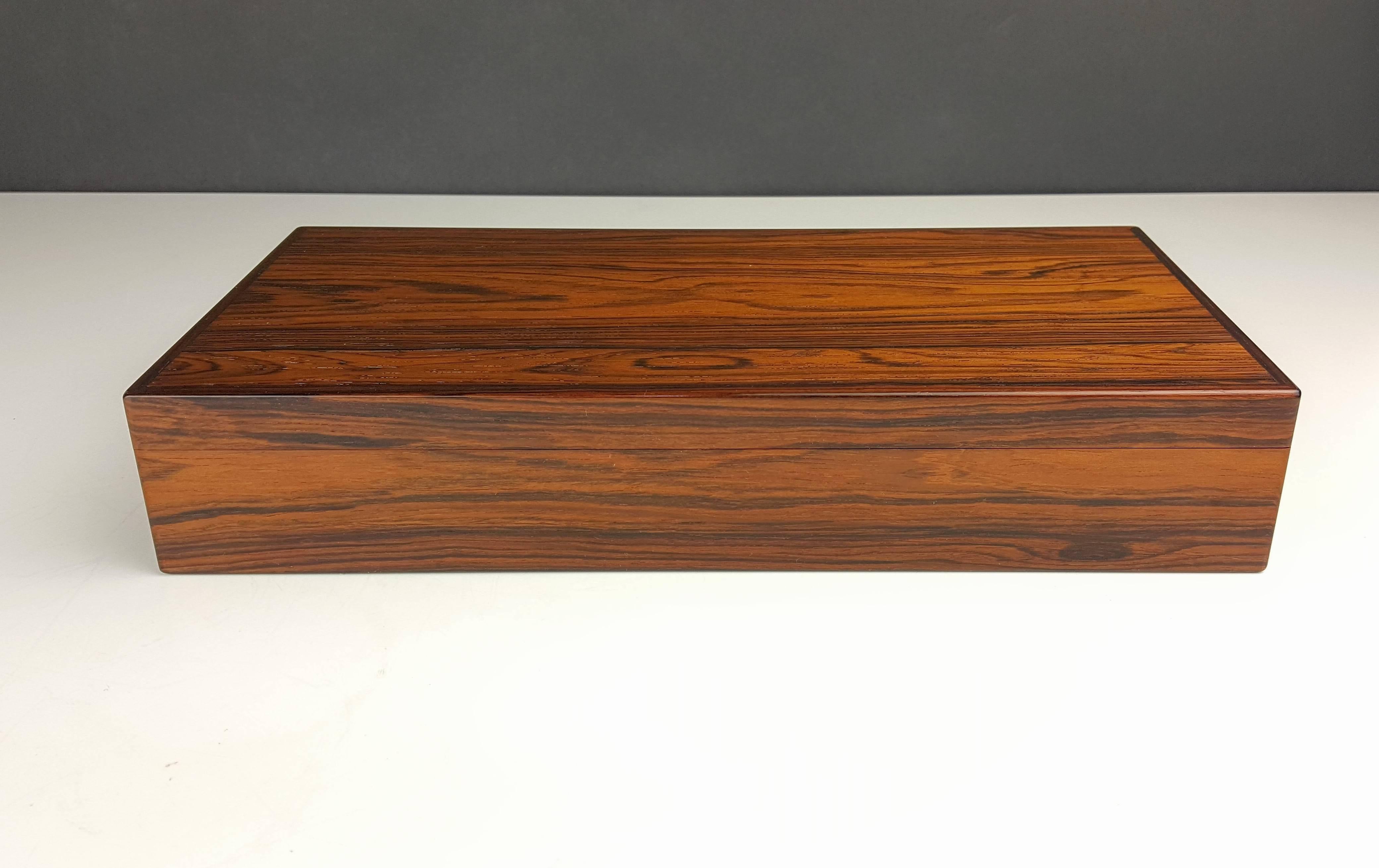 Late 20th Century Rosewood Dresser Box by Alfred Klitgaard, Denmark, 1970s