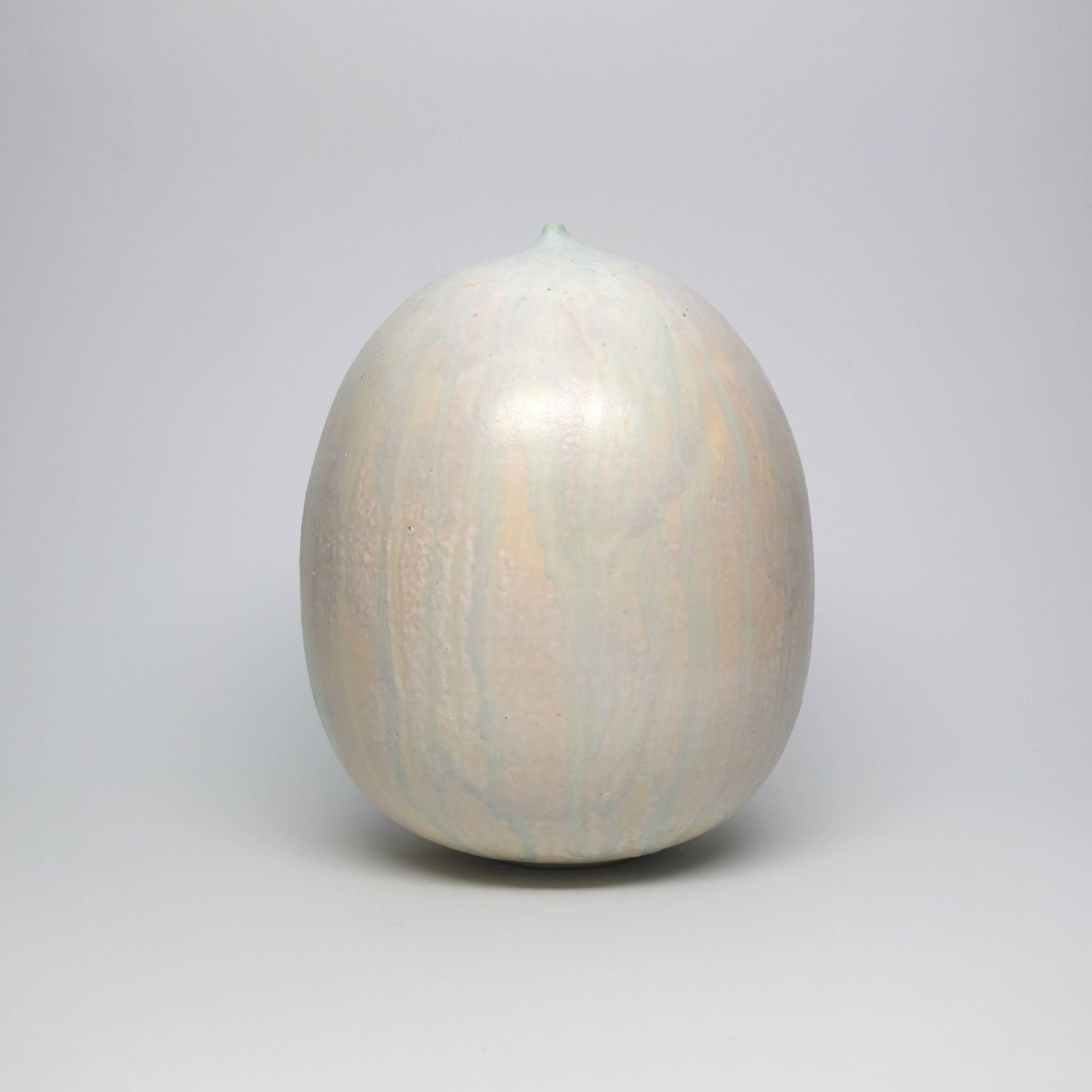 Artist bio:
New York based artist, Jeffrey Loura, creates organic, elemental vessels. Jeffrey moved to New York in 1996 to earn his BFA at Parsons school of design, where he studied Illustration. He began throwing ceramics five years later in 2001.