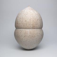 Organic Ceramic Vessel in Matte Glaze by Jeffrey Loura, 2016