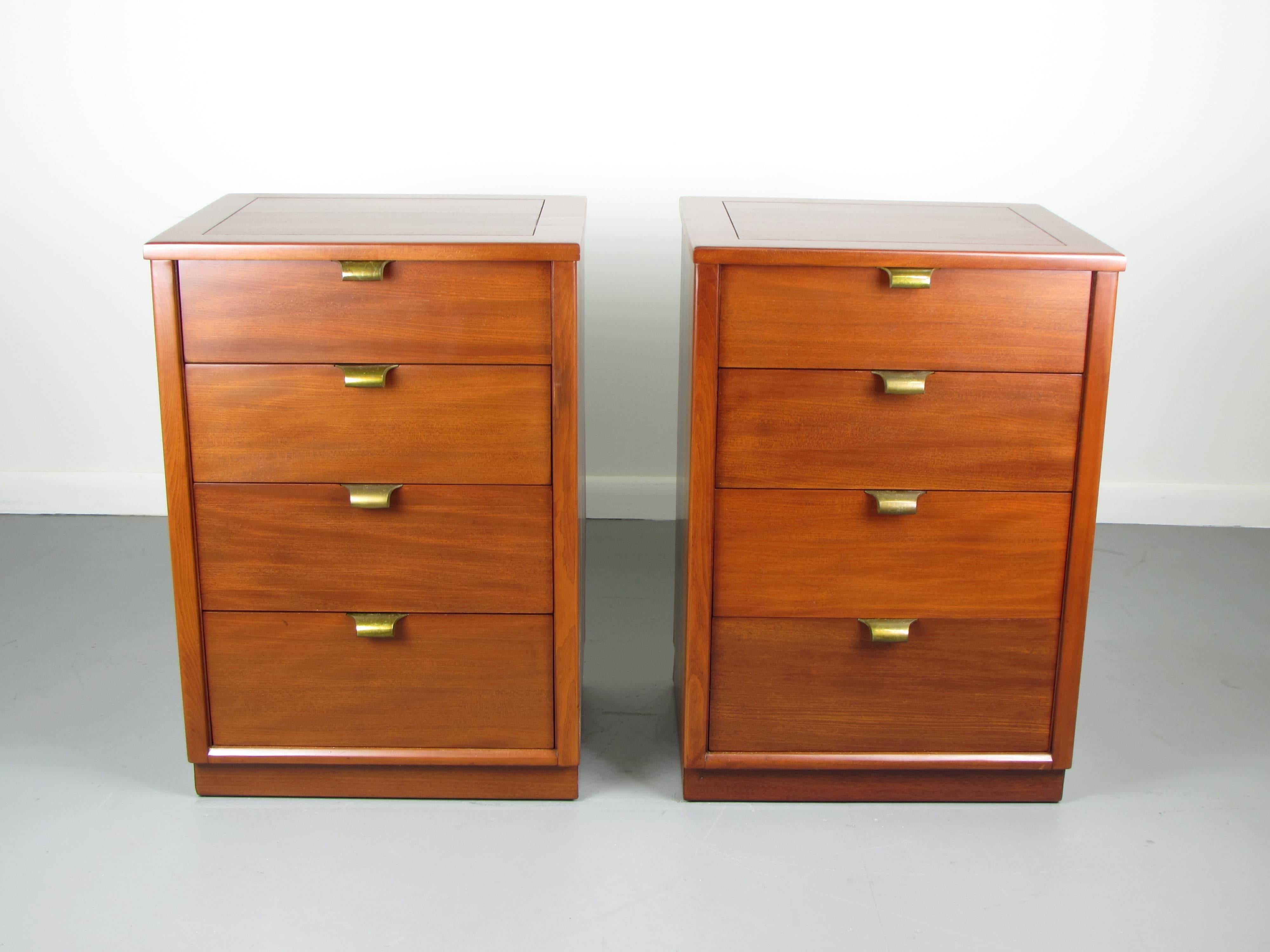 drexel mahogany nightstand