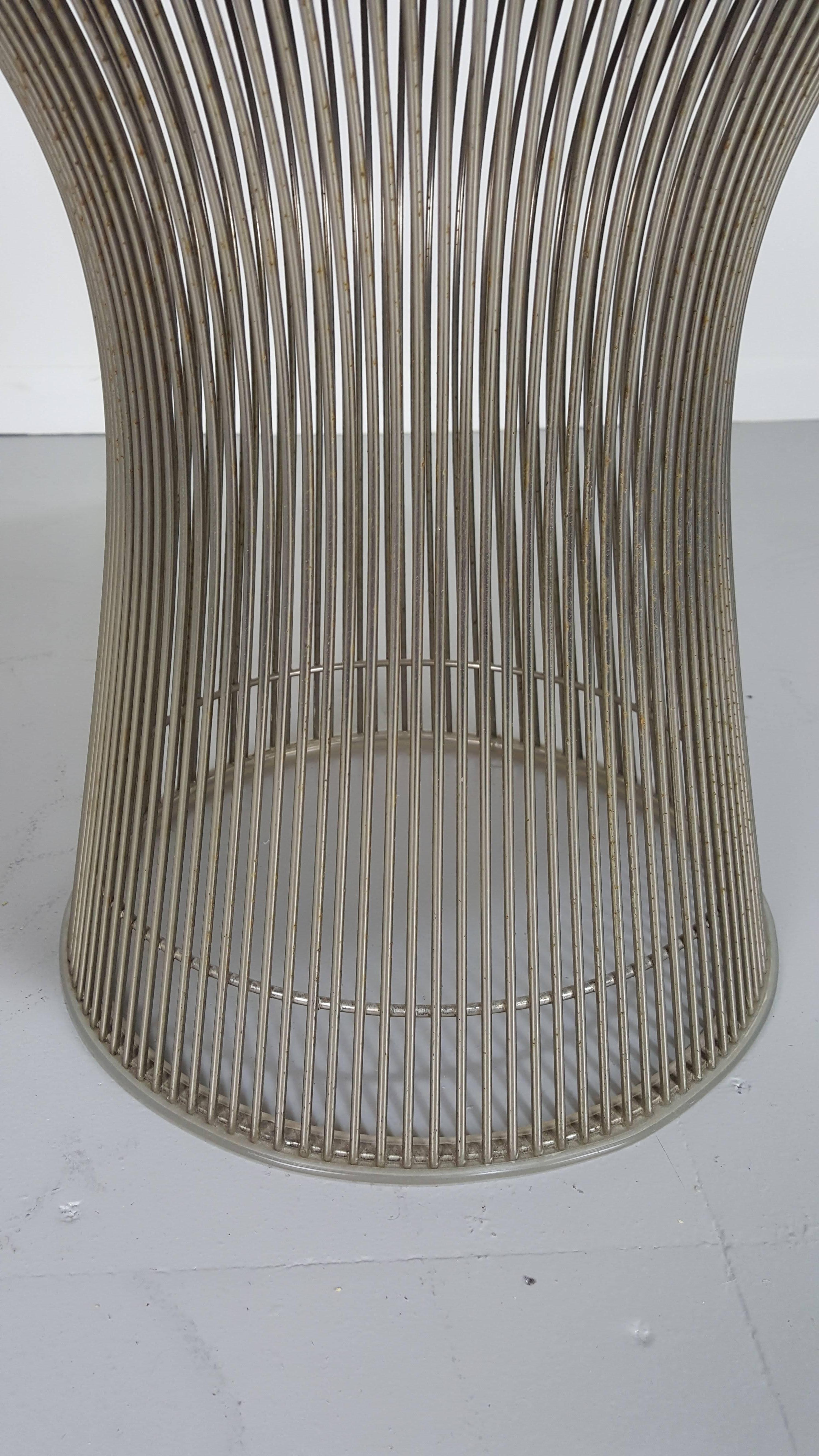 Sculptural Side Table by Warren Platner Table for Knoll, 1970s In Excellent Condition In New York, NY