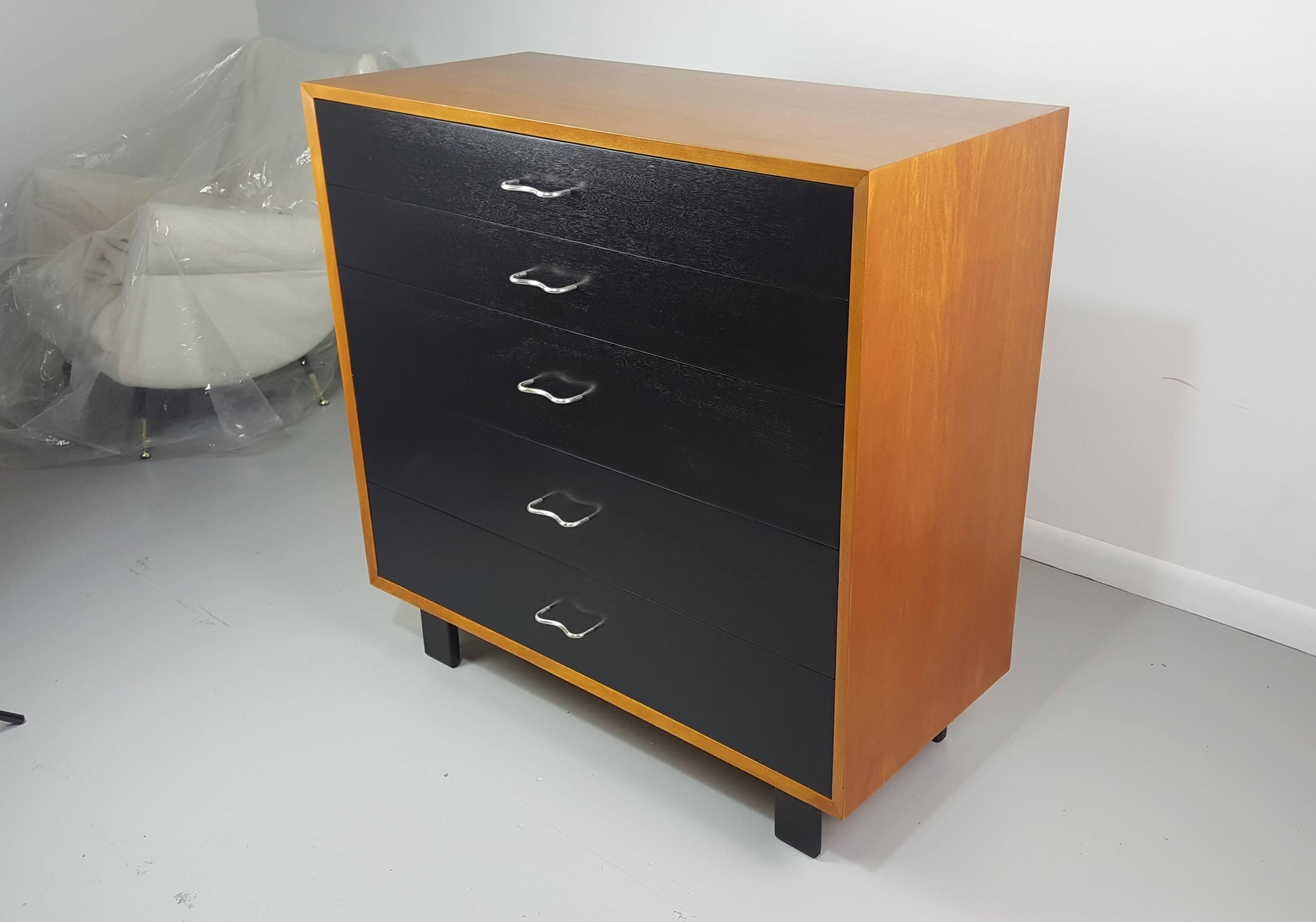 Mid-Century Modern Five-Drawer Primavera Chest by George Nelson for Herman Miller, 1950s