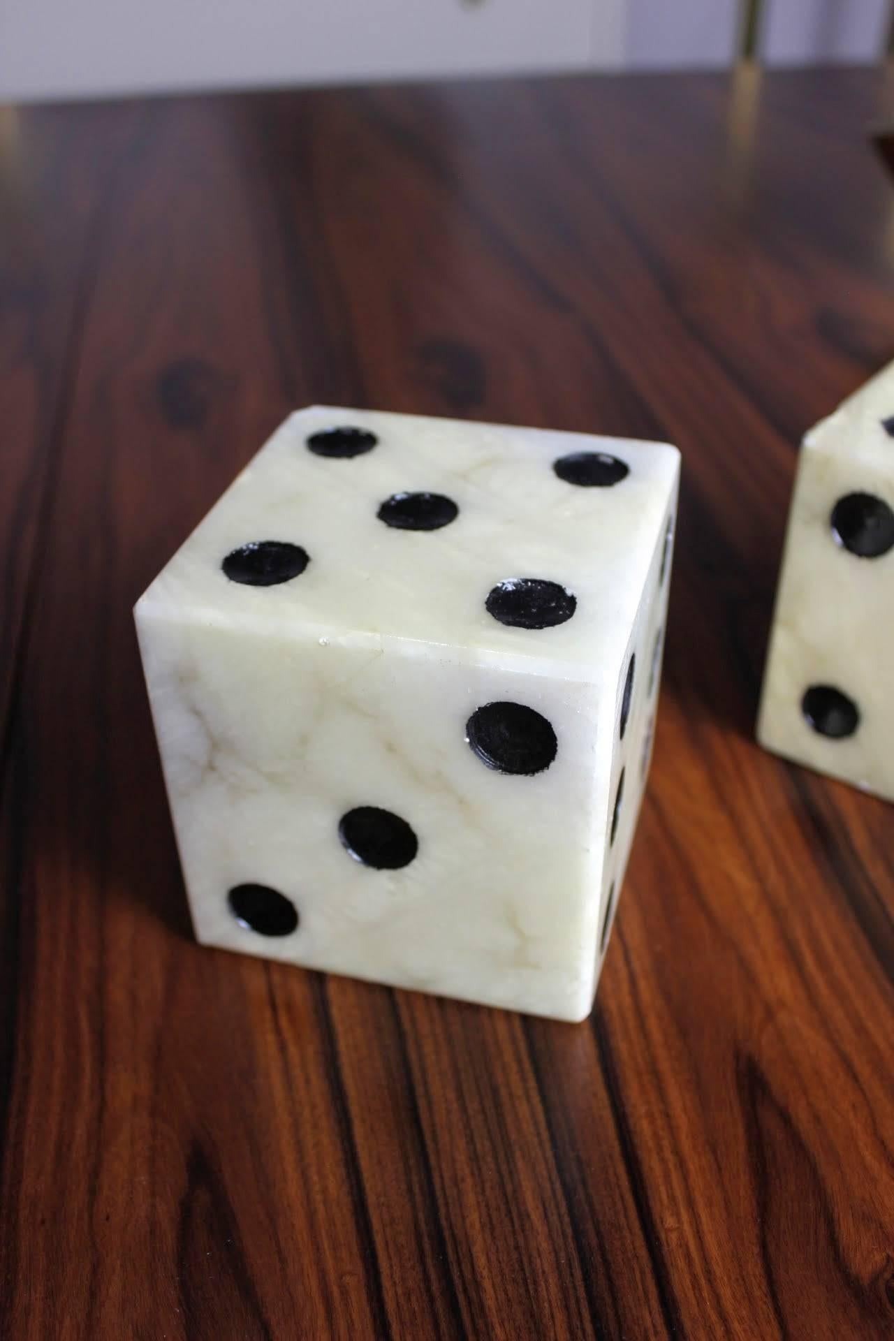 large marble dice