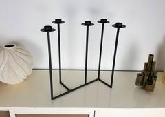 Large Architectural Iron Candelabra Centrepiece by Van Keppel Green, 1960s
