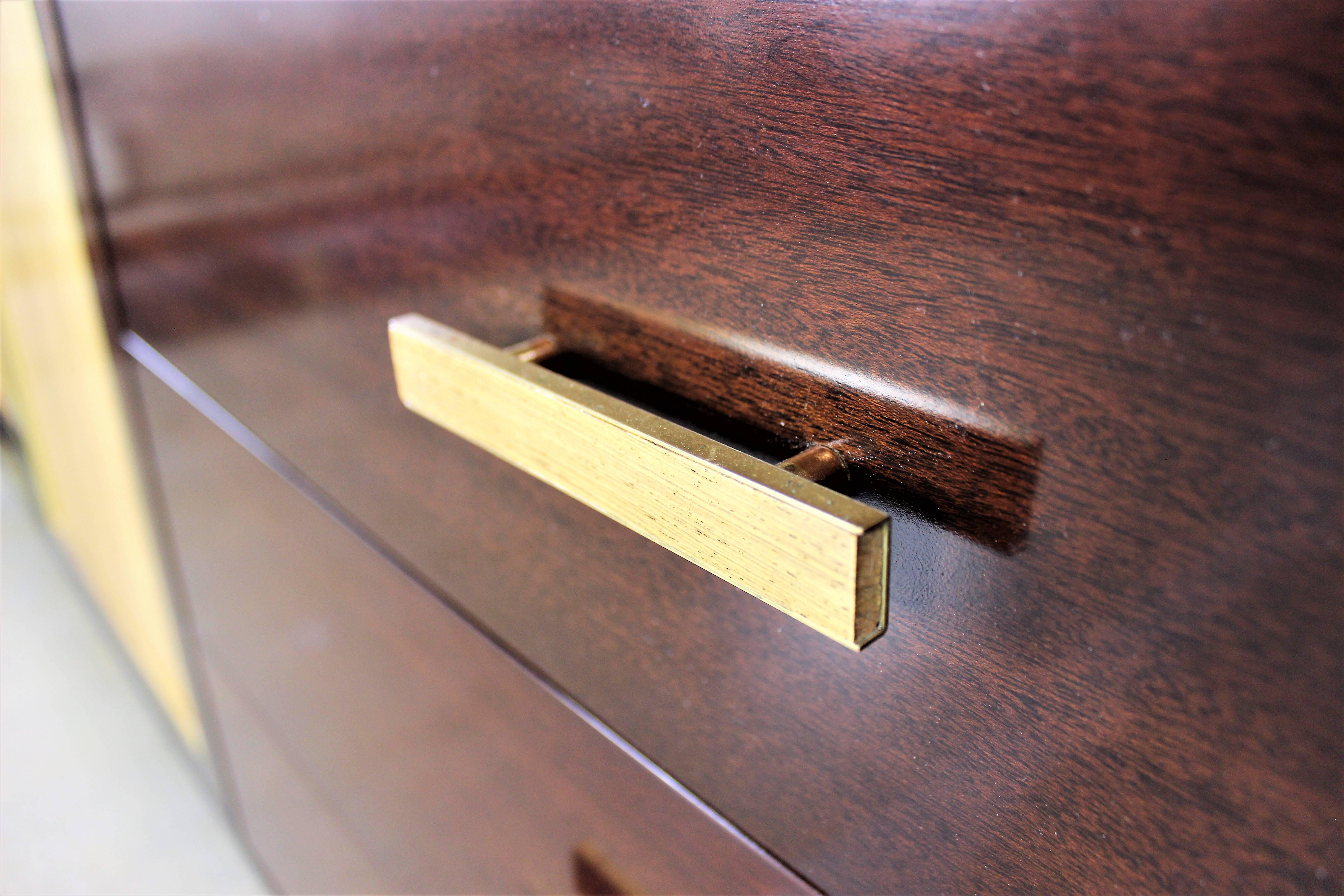 Large Chest by Harvey Probber in Dark Mahogany and Rosewood, 1960s 2