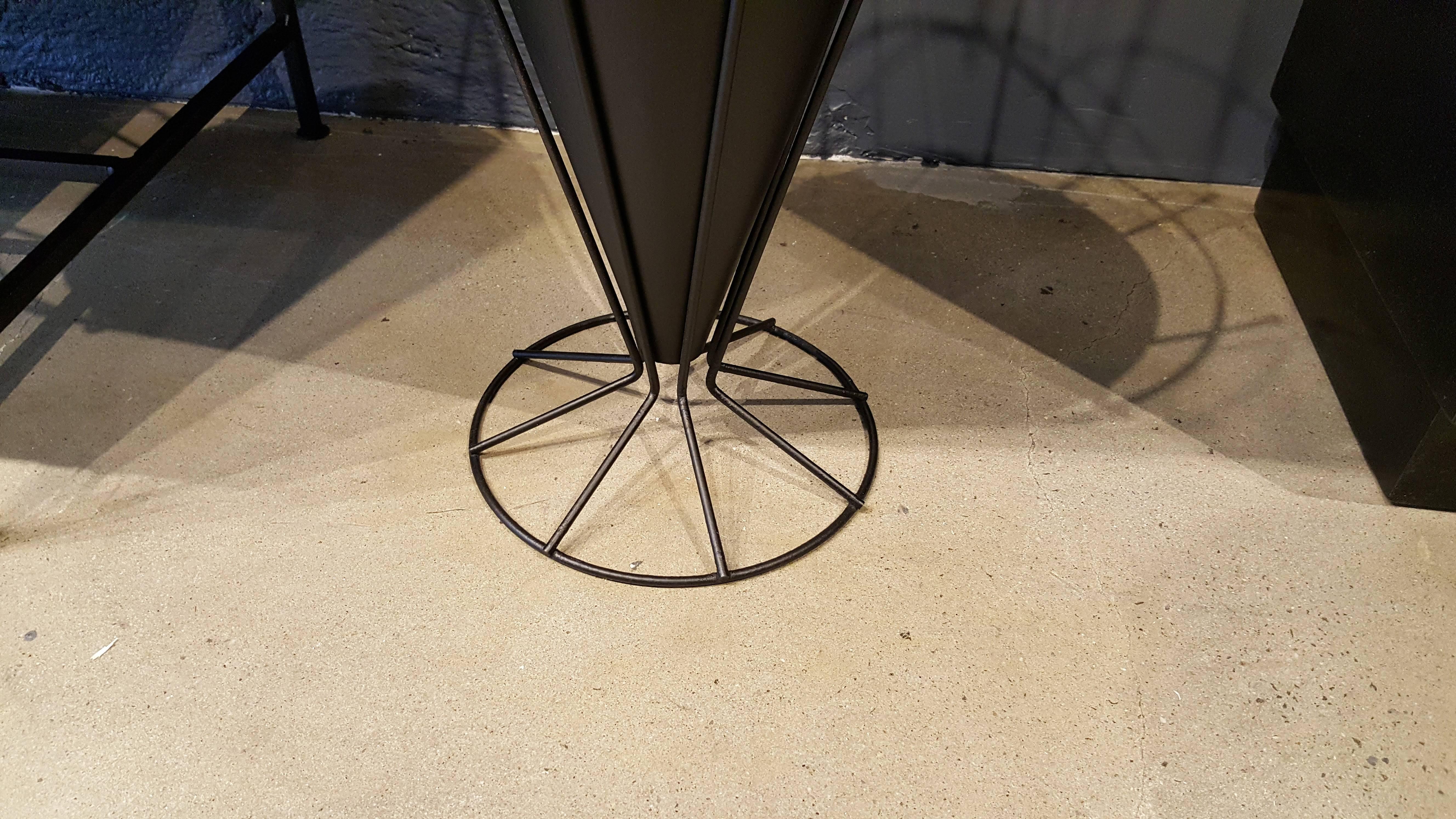 Mid-20th Century French Umbrella Stand in the Manner of Mathieu-matégot, 1950s