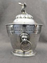 Silver Swan Sugar Bowl