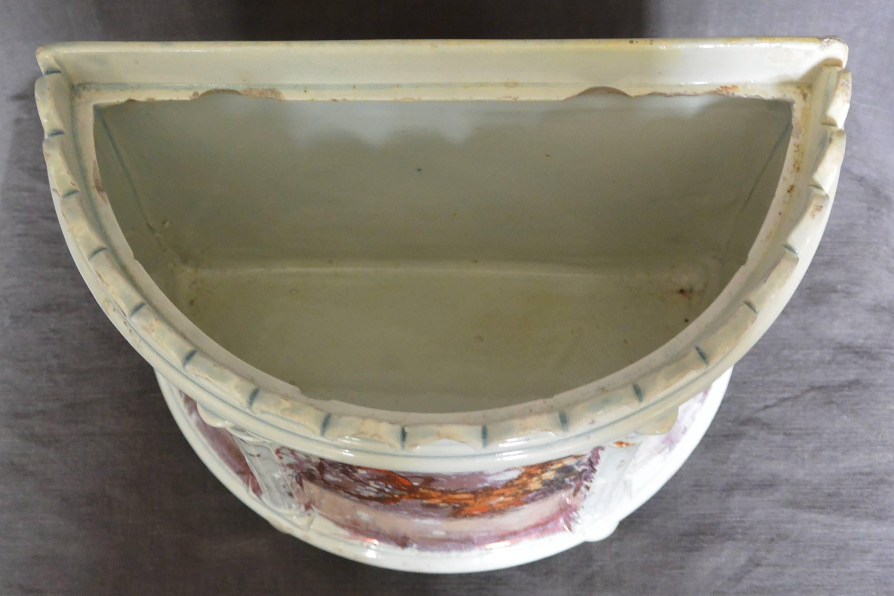 English Staffordshire Pearlware Bough Pot