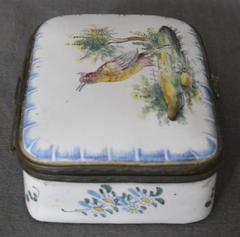 Strasbourg Faience Bird Box