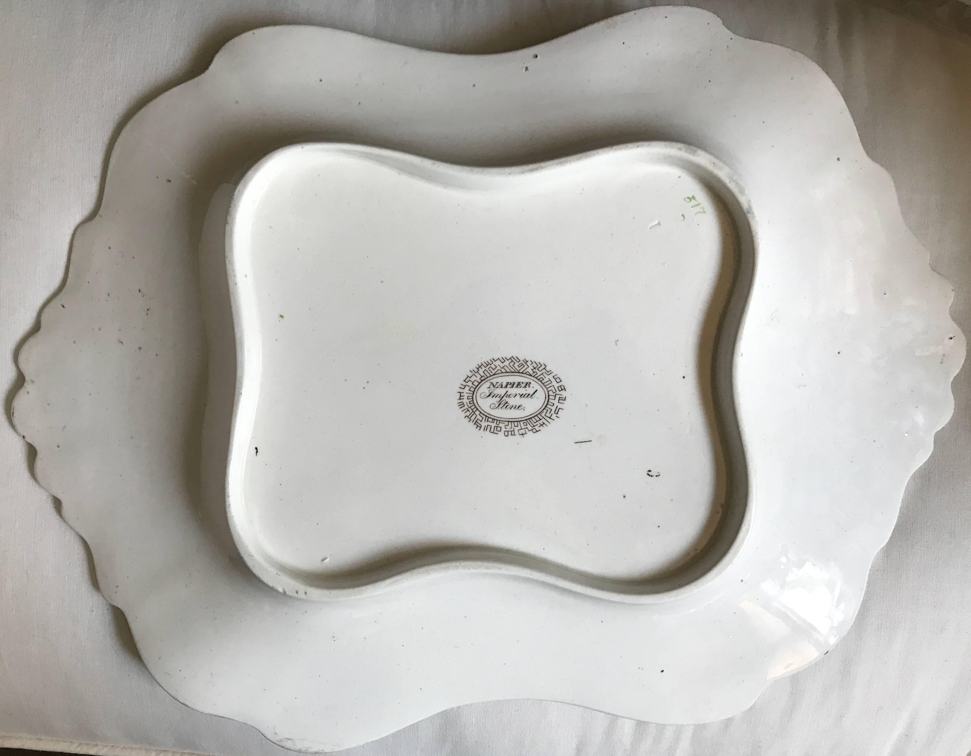 Aesthetic Chinoiserie Platter In Good Condition In New York, NY