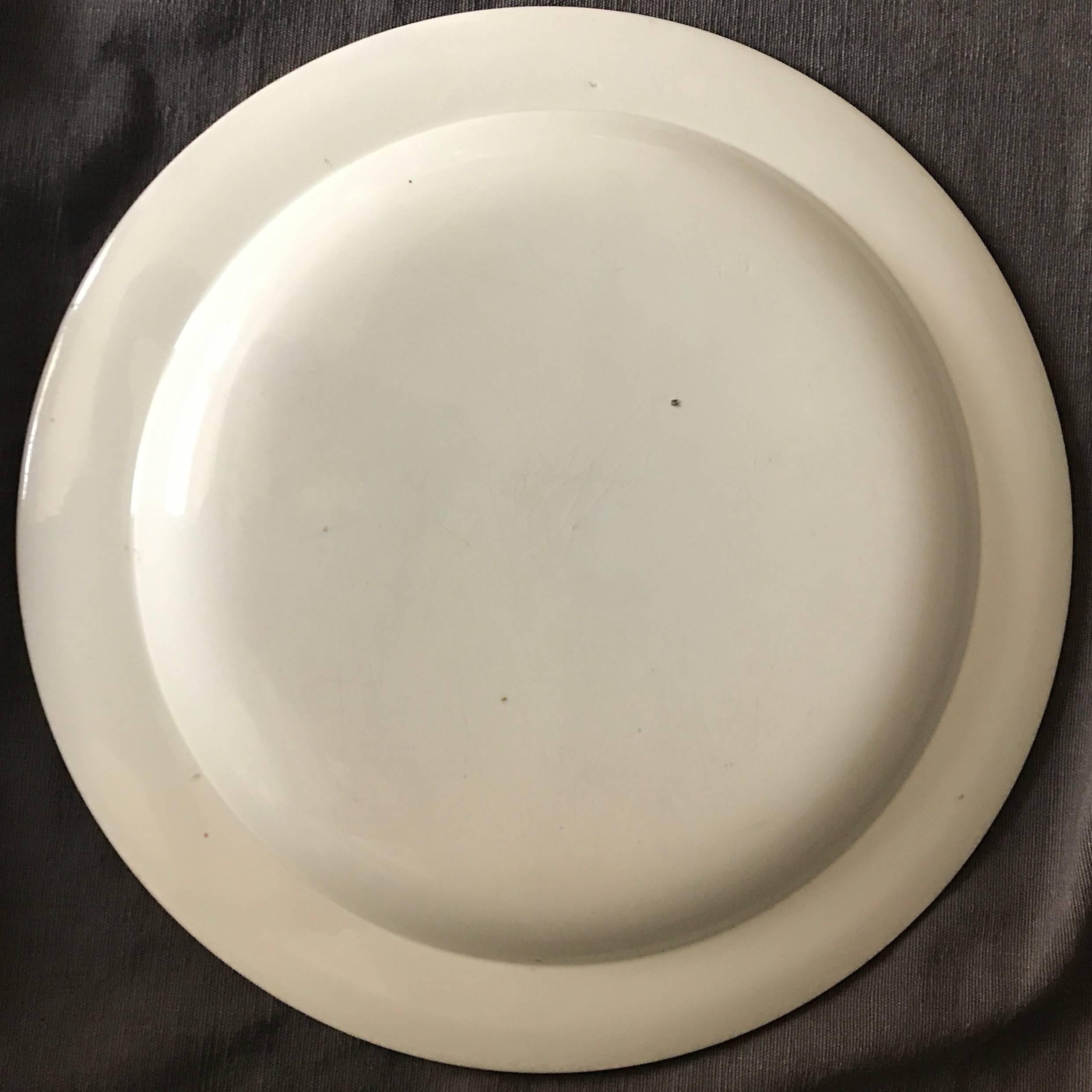 Chinoiserie Wedgwood Pearlware Imari Decorated Plate