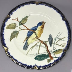 Set of Seven French Bird Plates