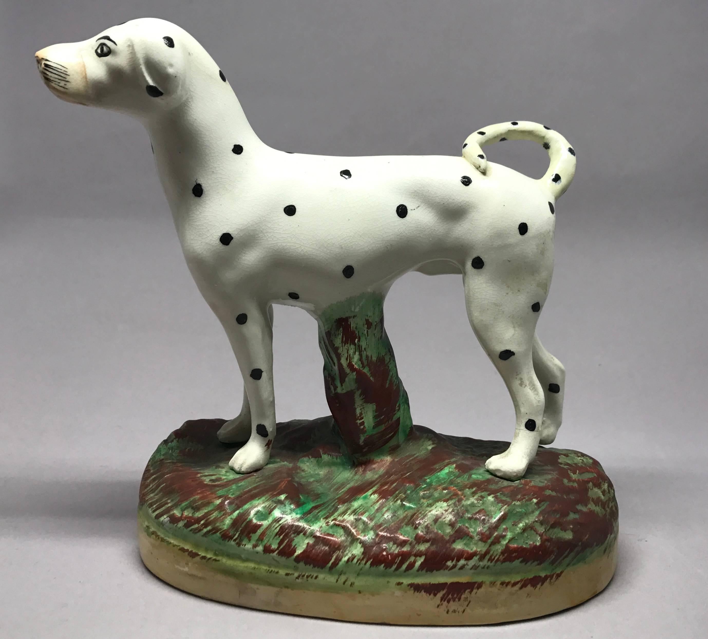 19th Century Staffordshire Dalmatian Dog