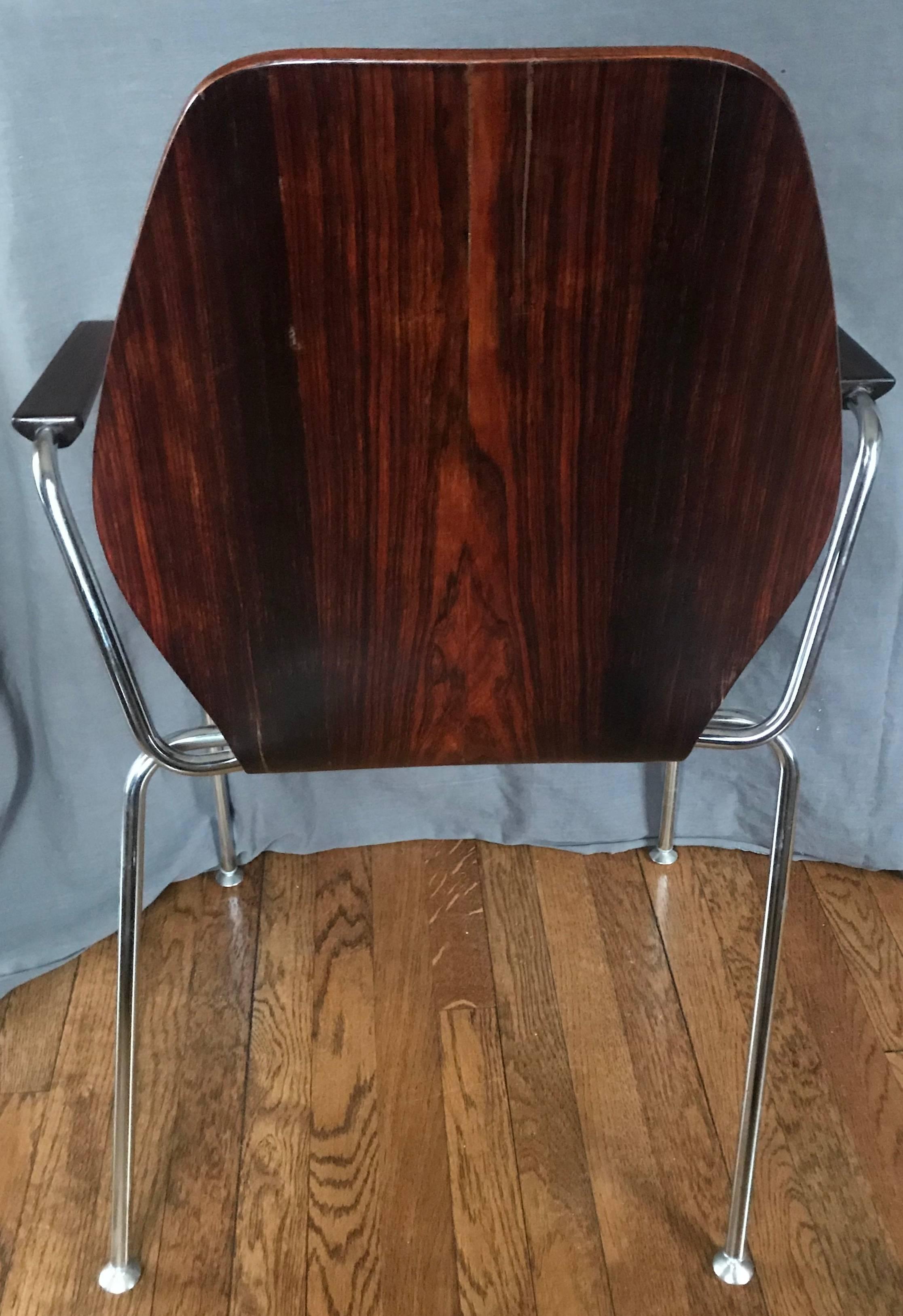 Midcentury Danish Rosewood Chair 2