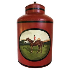Derby Tole Horse Lamp