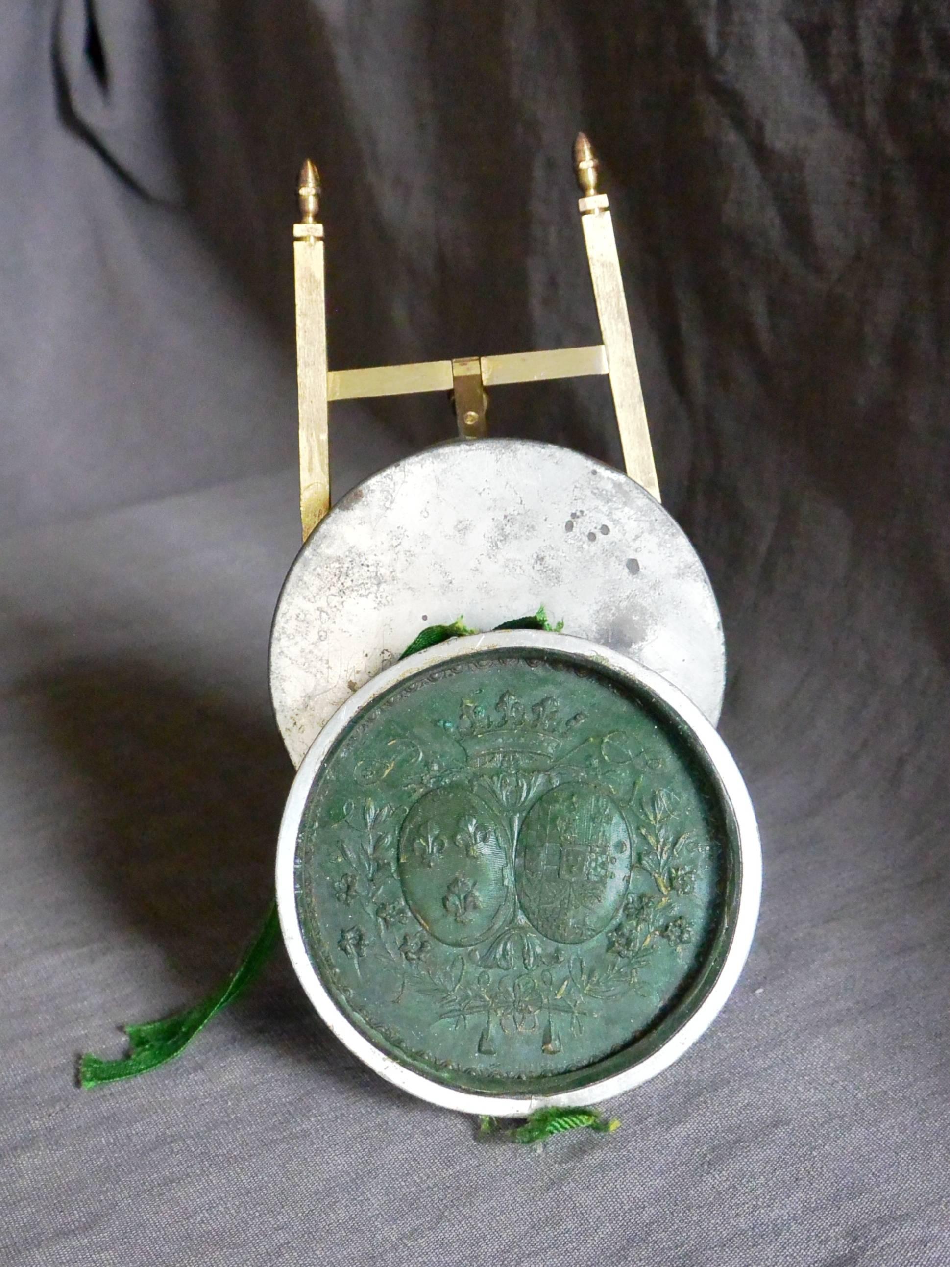 The Duchesse De Berry's Wax Seal In Excellent Condition In New York, NY