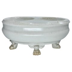 Empire White Porcelain Salt and Pepper