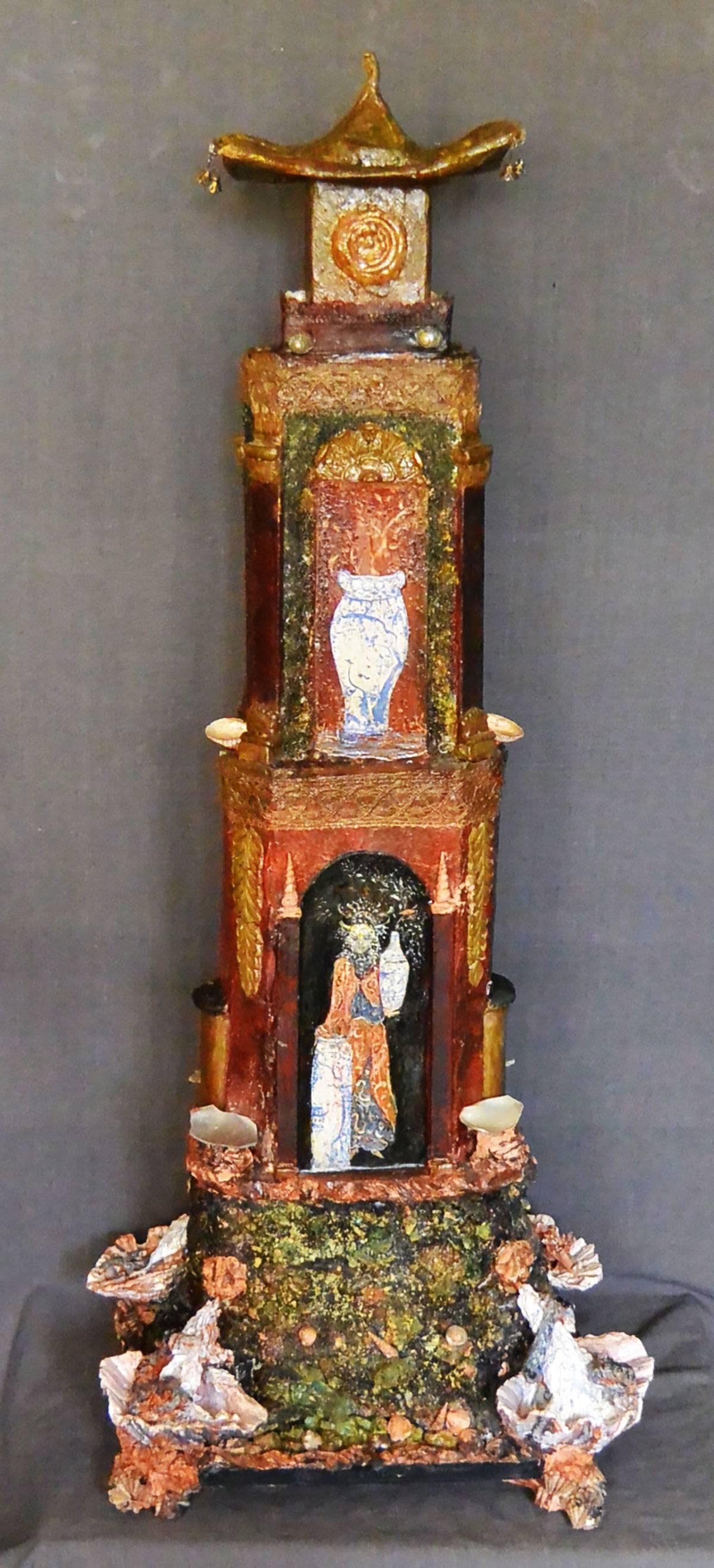 Italian Chinoiserie Pagoda For Sale