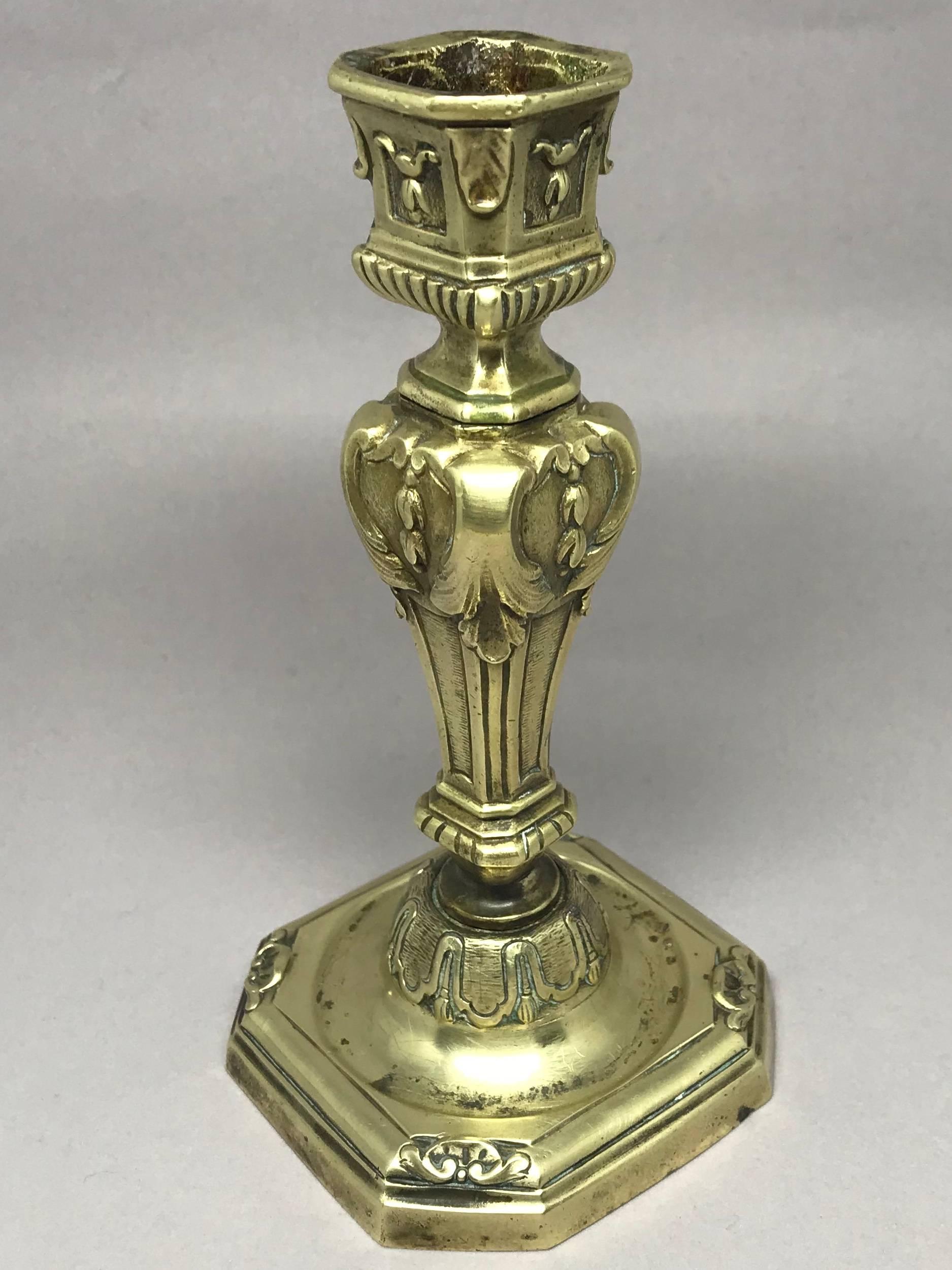 Coppia di candelieri Luigi XIV in vendita 1
