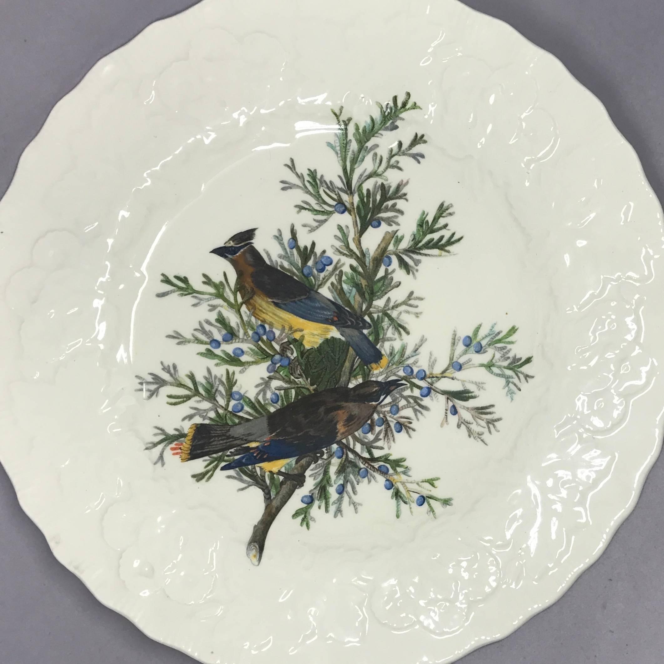 Set of Eight Audubon Bird Plates In Excellent Condition In New York, NY