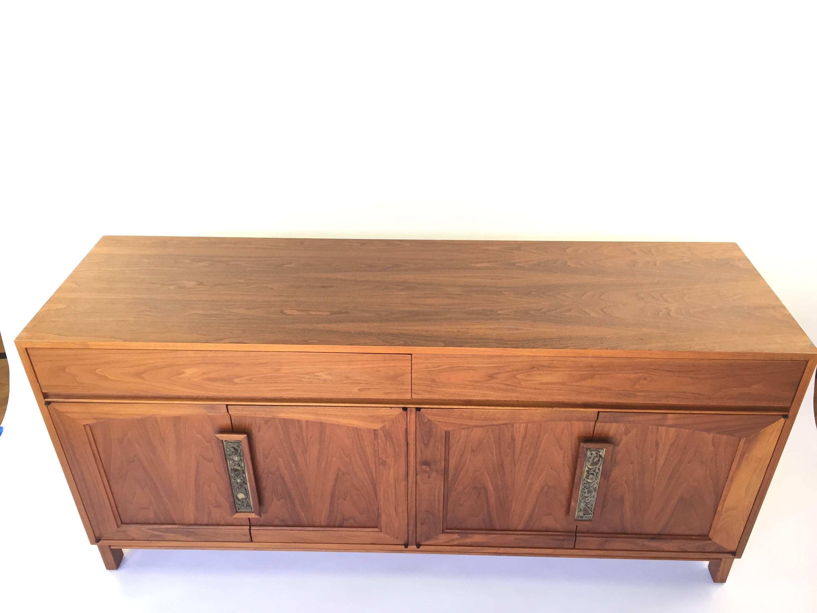 Mid-20th Century Pair of Credenzas by John Keal for Brown Saltman For Sale